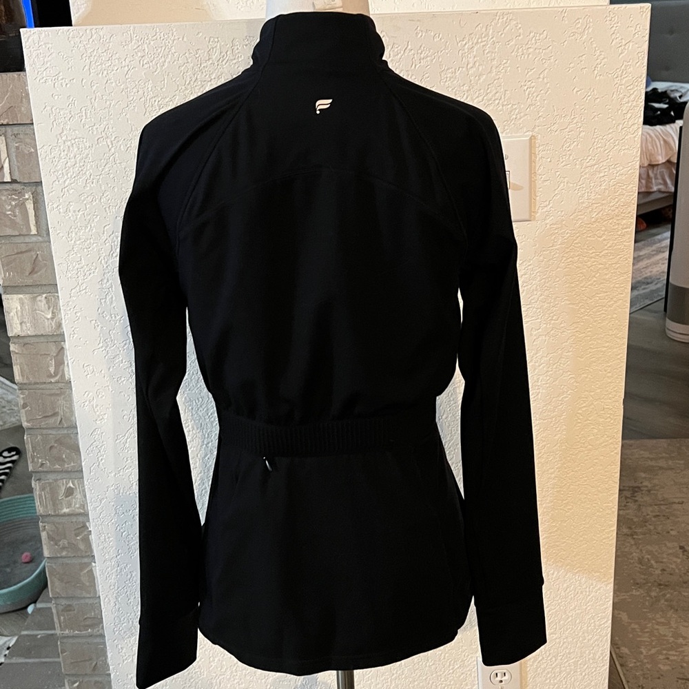 Fabletics Black Trinity Performance Jacket Size S… - image 7